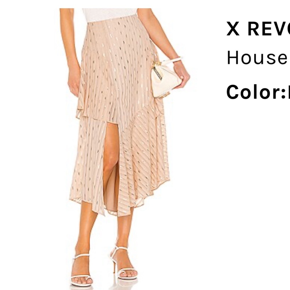 NWOT House of Harlow Revolve Midi Skirt
